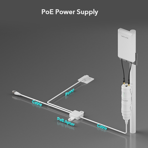 PoE ve yüksek kazançlı antenler hava koşullarına dayanıklı durumda N300 yüksek güç açık kablosuz erişim noktası Range Extender Router - Product Image 4