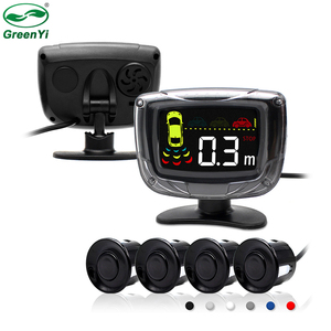 P500 4 <strong>Sensors</strong> 22mm <strong>LCD</strong> Backlight <strong>Display</strong> Car Parking <strong>Sensor</strong> <strong>Reverse</strong> Backup Radar Ultrasonic Detector Parktronic 6 Colors - Product Image 1