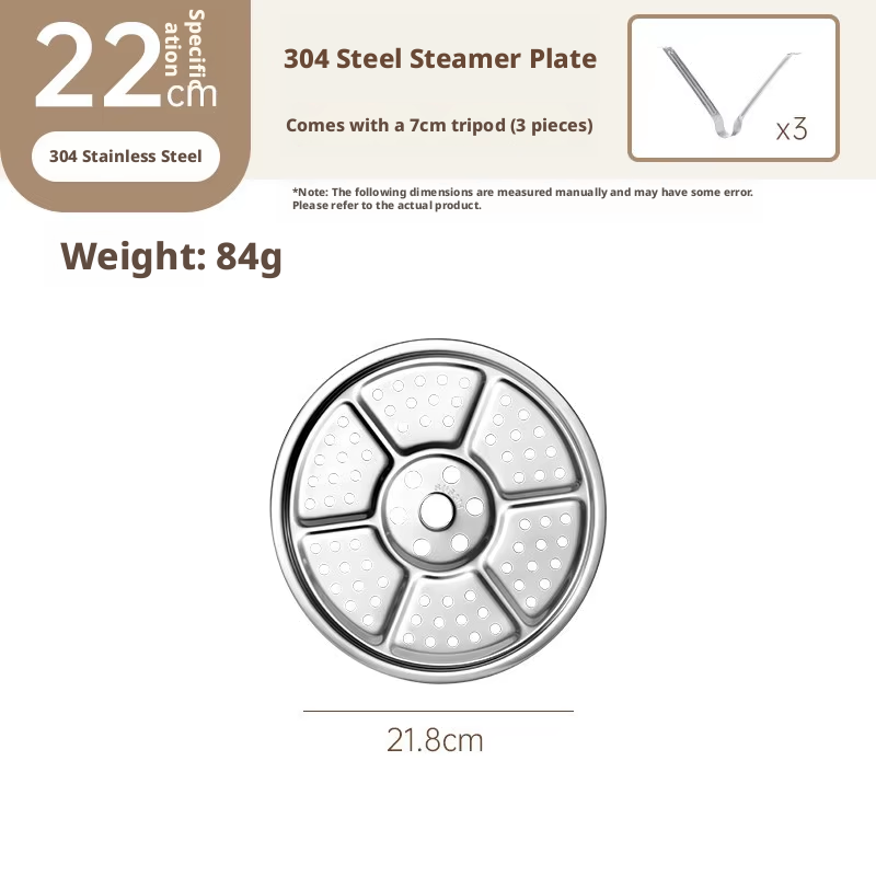 Trípode al vapor de 22 cm.