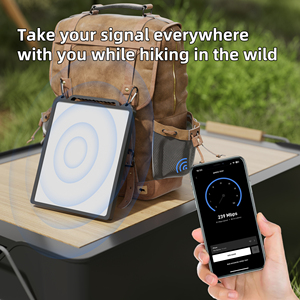 Starlink Mini <strong>Flexible</strong> Silicone Protective <strong>Shell</strong> with Metal Spring Hooks Anti-Drop Black Cover for Mobile Use and Camping - Product Image 2
