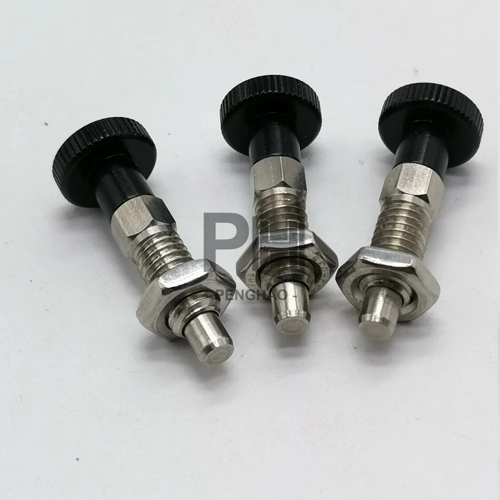 Locating Spring Plungers Tapper Shape Screw Bolts Stainless Steel Position Indexing Plungers Pin With Aluminum Knob