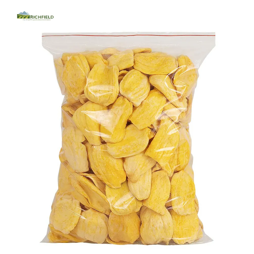 Disidratare snack interi di frutta liofilizzata patatine croccanti di Jackfruit essiccate