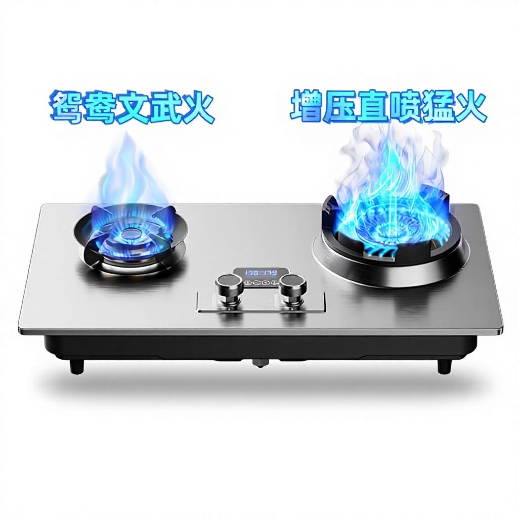 right king fire, dual burner, high flame, stainless steel cookto