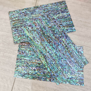 Natürliche Muschel Abalone Muschel blätter Mexikanische Paua Muschel stücke Perlmutt Papier - Product Image 4