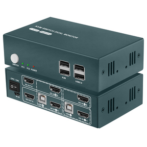 <strong>Switch</strong> <strong>Kvm</strong> Hdmi <strong>2</strong> Port Dual Monitor 4K 60Hz <strong>Switch</strong> <strong>Kvm</strong> Hdmi