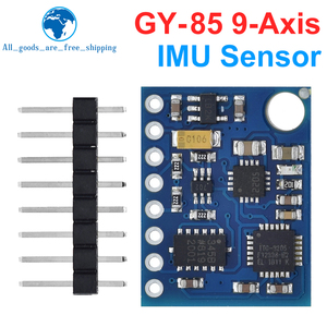 Módulos do <span class=keywords><strong>sensor</strong></span> TZT GY-85 BMP085 Módulo do <span class=keywords><strong>sensor</strong></span> do eixo 9 (ITG3205 + ADXL345 + QMC5883L), <span class=keywords><strong>sensor</strong></span> <span class=keywords><strong>6DOF</strong></span> <span class=keywords><strong>9DOF</strong></span> <span class=keywords><strong>IMU</strong></span>