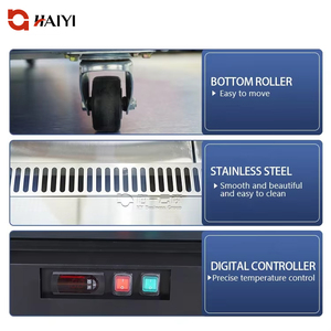 Cửa Kính trượt siêu thị thịt Deli Máy làm lạnh thực phẩm hiển thị refrige Showcase tủ lạnh hiển thị mát - Product Image 4