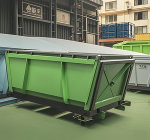High Quality Compactor Carbon Steel Industrial <strong>Refuse</strong> Container Management Garbage Scrap Waste Recycling Dumpster Disposal Bin - Product Image 4