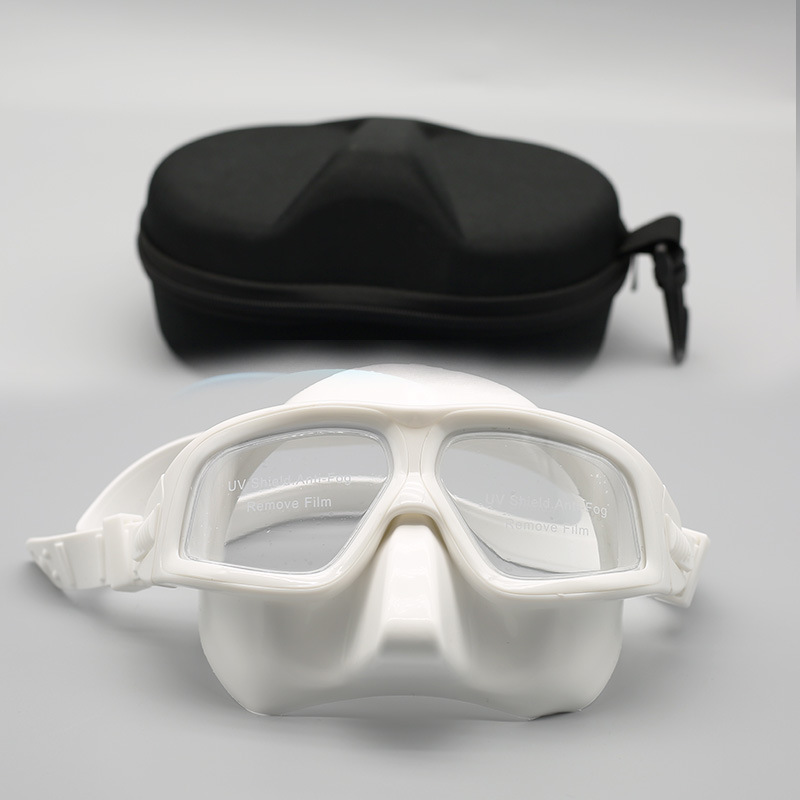 White mirror with case
