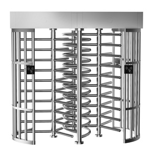 Werkseitiger Doppelkanal-Drei-Arme-und halbautomati scher Sicherheits drehkreuz mechanismus der Zugangs kontrolle für Drehkreuze in voller Höhe - Product Image 5
