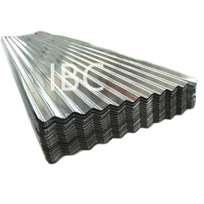 Wholesale 0.14mm 0.18mm 0.22mm Techos de calamina sheets wavy galvanized corrugated metal roofing sheet with price
