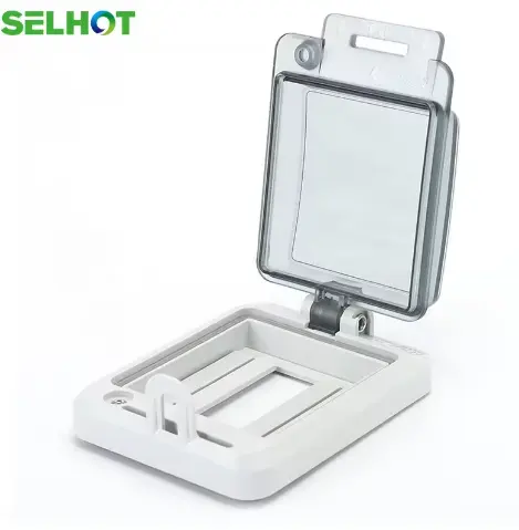 Selhot SHW-03A Nieuwe Ip67 Mcb Model Plastic Waterdichte Transparante Beschermhoes