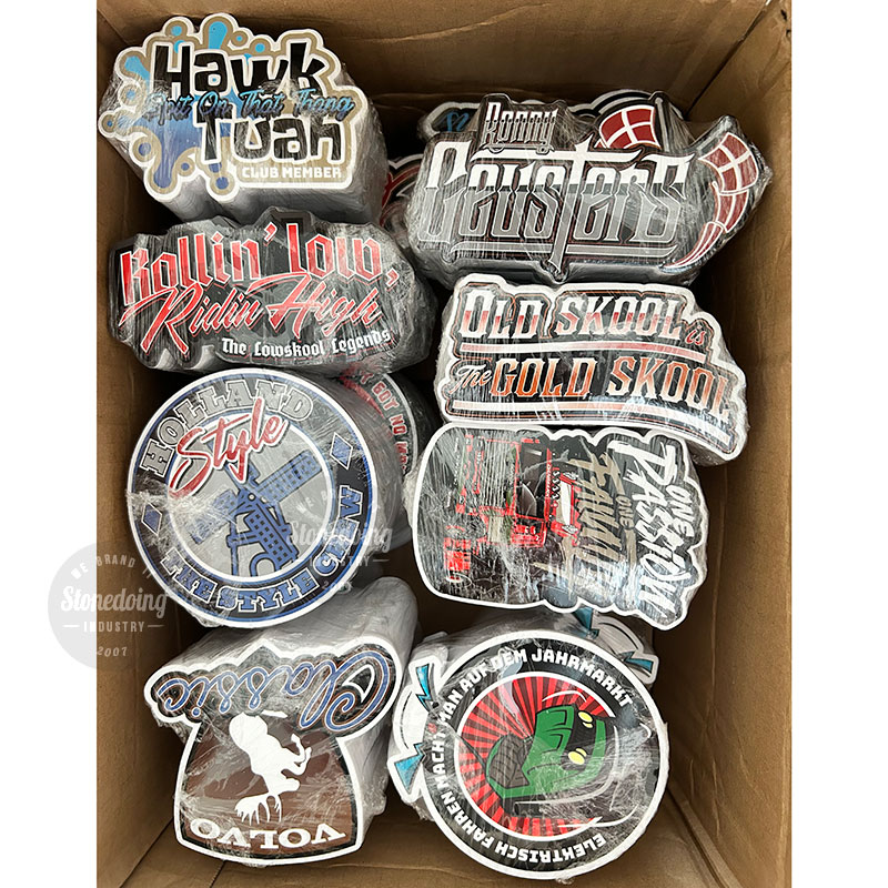 Custom bulk die cut sticker example 02
