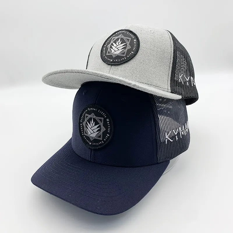 Personalizado 3D bordado tejido parche logotipo al por mayor 6 paneles de malla gorras deportivas Richardson 112 sombreros de camionero para hombre