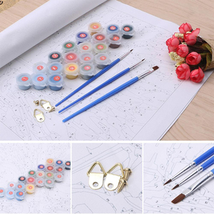 Mini numarası DIY boyama özelleştirmek ve gemi resim ve duvar sanat boyama hazır toptan için sayısına göre - Product Image 5