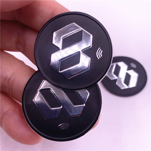 Etiqueta Flexible de silicona NFC para perro, etiqueta con código QR único duradero e impresión de logotipo - Product Image 2