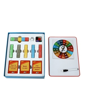 プラスチックトレイ付きの高品質製造OEMカスタム印刷キッズボードゲーム