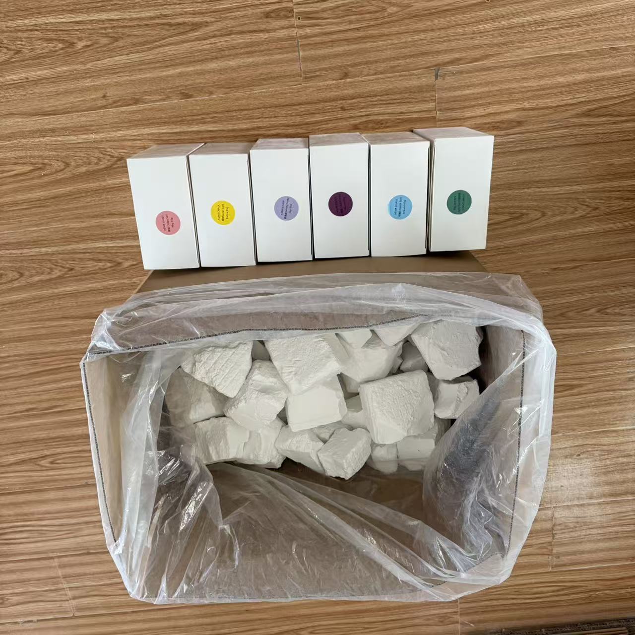 White #3 chalk bundle
