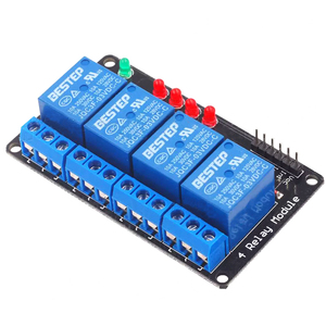 4-way <strong>relay</strong> module 4-way <strong>relay</strong> driver module MCU <strong>control</strong> board 5v