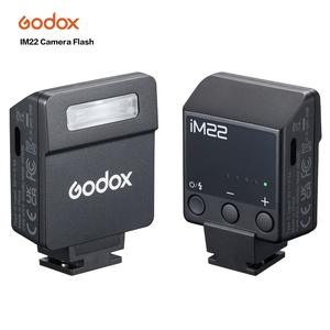 GODOX แฟลช IM22กล้องจิ๋วแบบแมนนวลสำหรับกล้องรุ่นต่างๆเอาต์พุต5ระดับพลังของฐานเสียบแฟลช - Product Image 1