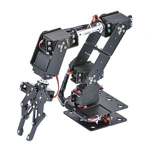 Programmierung 6 DOF Metall roboterarm Mechanische Roboter klemme Klauen montage Kit mit MG996R Servos für DIY Learning Kit
