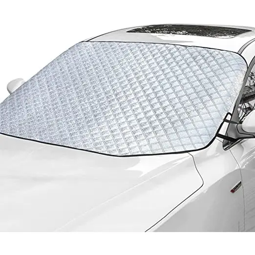 Protector de aluminio para parabrisas de coche, 4 capas, personalizado, impermeable, a prueba de polvo