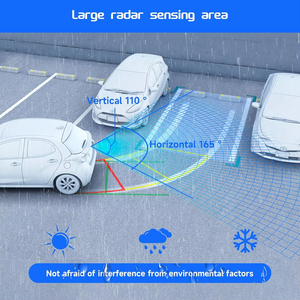 IP68 Waterproof HD 170&deg; Wide Angle Backup Rearview Radar Camera Kit with Night Vision for Cars &amp; Trucks AHD Image <strong>Sensor</strong> - Product Image 2