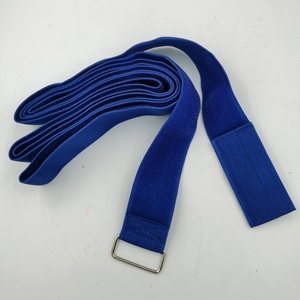 Custom Reusable Soft Stretch Nylon <strong>Hook</strong> <strong>and</strong> <strong>Loop</strong> Cable Ties Black Color Adjustable Elastic <strong>Hook</strong> <strong>and</strong> <strong>Loop</strong> <strong>Straps</strong> With Buckle - Product Image 4