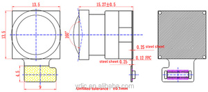 IMX219 módulo de la cámara para la Raspberry Pi Placa de cámara V2 160 grado de visión... 8-megapixel Sensor