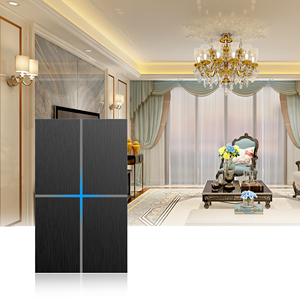 Smart KNX Room Controller Sistema de automatización del hogar Interruptores de pared para una fácil gestión del hogar - Product Image 5