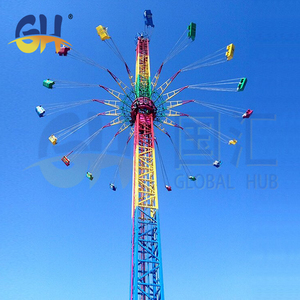 Crazy Epic Daring Intense High-speed Unpredictable Exciting Wild 52m Flying Tower for Sale - Product Image 4
