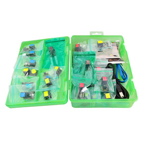 Keyestudio Facile di Plug Kit di Apprendimento per Arduino Antipasti con il Regolatore FACILE di Plug Scheda del Controller Sensori