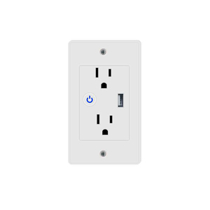 Tuya US Wifi Smart <strong>Socket</strong> Zigbee Tasmota Firmware Flash for Espressif <strong>ESP8266</strong> ESP32 Chipset Tooya BSD49 10A Smart Wall <strong>Socket</strong> - Product Image 1