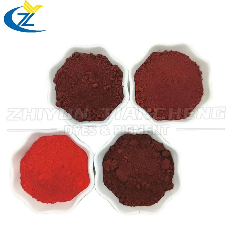 Оксид железа красный 130 неорганический пигмент для бетона цементный краситель