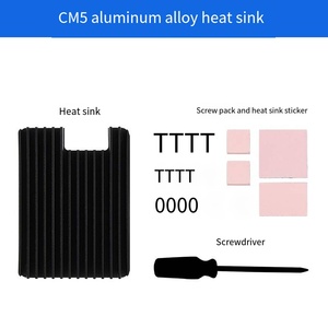 Hot Raspberry PI CM5 Ventilador de refrigeración ajustable Módulo de cómputo 5 Disipador de calor activo de aleación de aluminio - Product Image 6