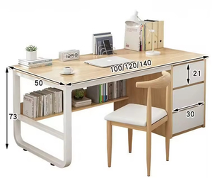 Phong Cách Hiện Đại Đơn Giản Có Thể Gập Lại Văn Phòng Bằng Gỗ Bàn Ghế Kết Hợp Cho Sinh Viên Phòng Ngủ Bằng Văn Phòng Bệnh Viện Nhà Máy Tính Để Bàn Máy Tính Sử Dụng - Product Image 1