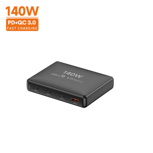 PD3.1 QC KR USB适配器140W 3C1A台式电源适配器总4端口快速充电GaN充电器 - Product Image 3