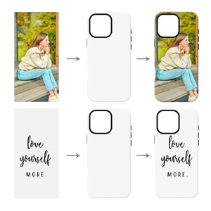 Sublimation電話ケース2 in 1 Iphone 17 16ブランク3D電話ケースSublimation for iphone 15 14 13 12 11 Pro Max - Product Image 6