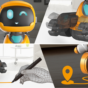 Mini robo robot inteligente inteligents thong minh, mainan akilli robot de juguete jouet cerdas, hat takip izleme robot - Product Image 5
