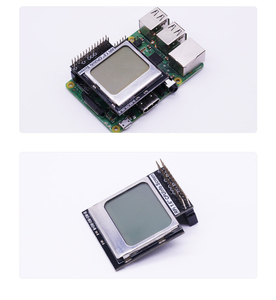 Ahududu Pi 4 ahududu Pi 3 Model 1.6 inç 84x48 arka işık anahtarı LCD ekran uyumlu Pi2/1/turuncu Pi eğitim Maker panoları