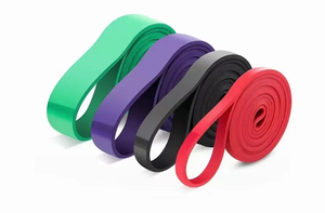Zjfit latex התנגדות להקות למשוך את אימון אימון לולאה רצועות התנגדות אור רמות אימון שרירים התנגדות