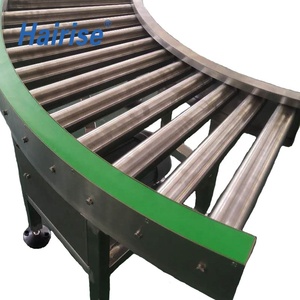包装行业定制尺寸动力曲线滚筒输送机系统设计 - Product Image 5
