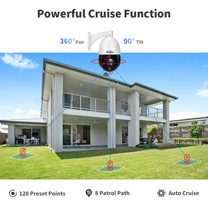 POE高清4K 8MP IP66 30X光学变焦户外人体运动跟踪闭路电视ptz安全摄像机 - Product Image 5