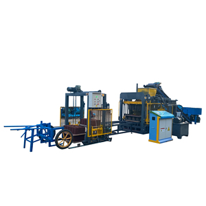 Máquina de bloques de QT4-15c, máquina de pavimentación automática, fabricación de bloques de hormigón - Product Image 6