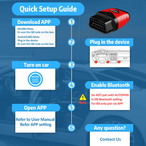 AUTOPHIX 3210 Wireless OBD2 Scanner lettore di codici auto OBD 2 strumenti di scansione diagnostica batteria Test di allarme impostazione Test prestazioni