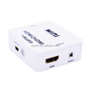 2 in 1 Video <strong>Converter</strong> With Audio Compatible Female Live Streaming HDCP1.4 Adapter <strong>HDMI</strong> <strong>to</strong> <strong>HDMI</strong> Video <strong>Converter</strong> - Product Image 3