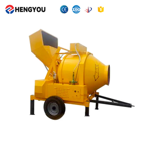 เครื่องผสมคอนกรีต JZC 350l 500l 750l พร้อมเครื่องผสมคอนกรีตดีเซลยก - Product Image 2