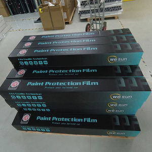Wesun de alta qualidade carro filme TPU-MAX75 7.5mil TPU PPF pintura proteção filme super hidrofóbico, macio, brilhante, reparação térmica - Product Image 1
