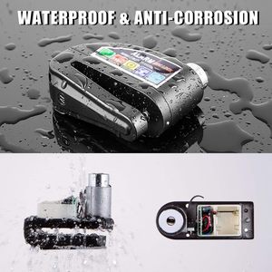 Verrouillage de disque d'alarme, antivol de frein à disque de moto, son d'alarme étanche 110dB et broche de 6mm - Product Image 6
