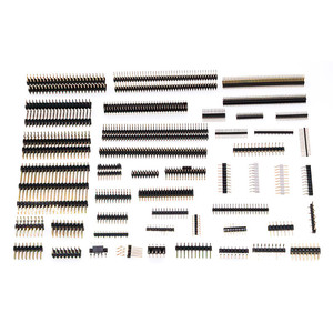 จัมเปอร์บล็อกห่อตัวสั้น 1x10 1.00 มม.2 มม.เดี่ยวสามแถว 1.27 มม.2p ซ็อกเก็ตชาย smd smt u รูปร่าง pin header สําหรับ pcb - Product Image 6